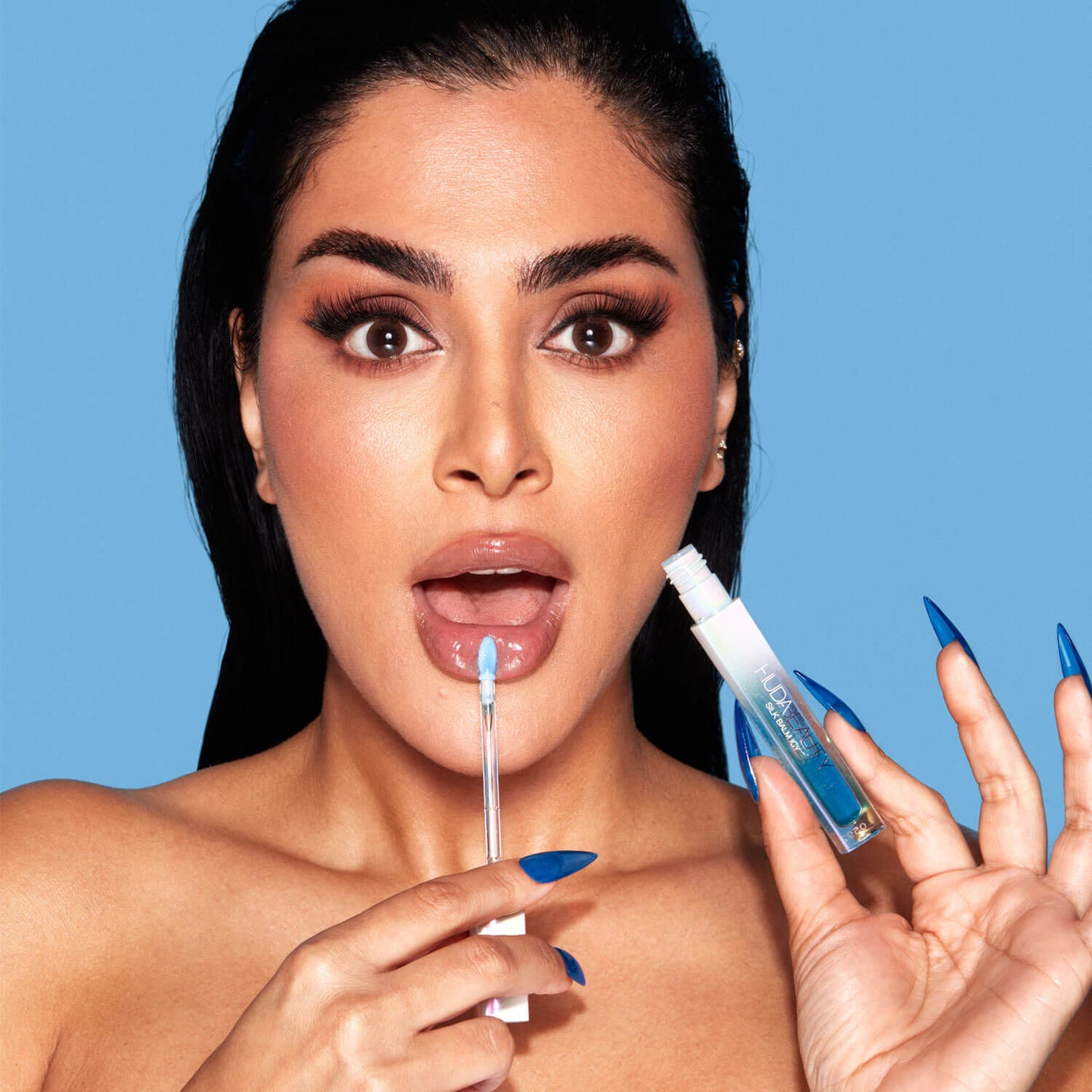 Huda Beauty Silk Balm Icy Cryo-Plumping Lip Balm