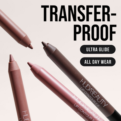 Huda Beauty Lip Contour Duo Blushed Pinks