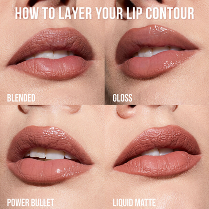 Huda Beauty Lip Contour Duo Blushed Pinks