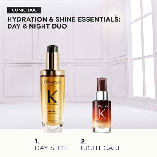 Kerastase Elixir Ultime & 8H Magic Bestsellers Hair Gift Set