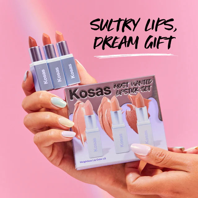 Kosas Most Wanted Lipstick Set