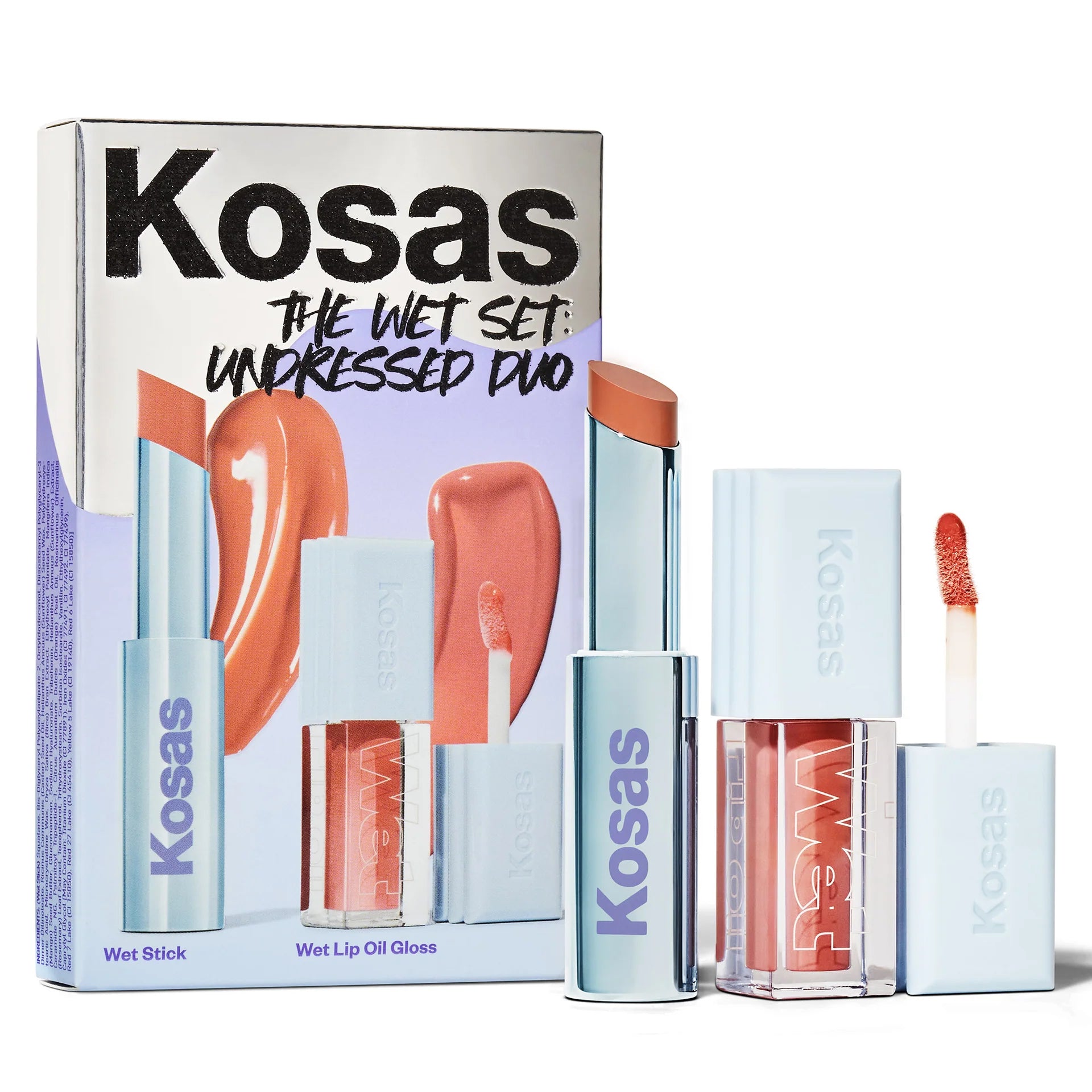 Kosas the Wet Set Undressed Lip Duo