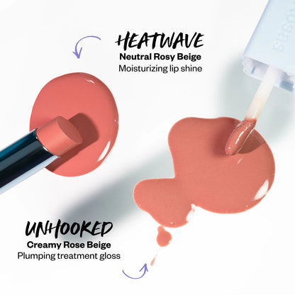 Kosas the Wet Set Undressed Lip Duo