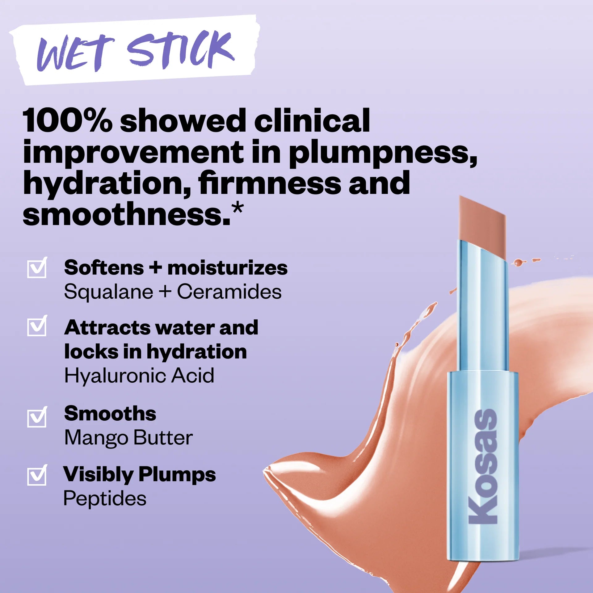 Kosas the Wet Set Undressed Lip Duo