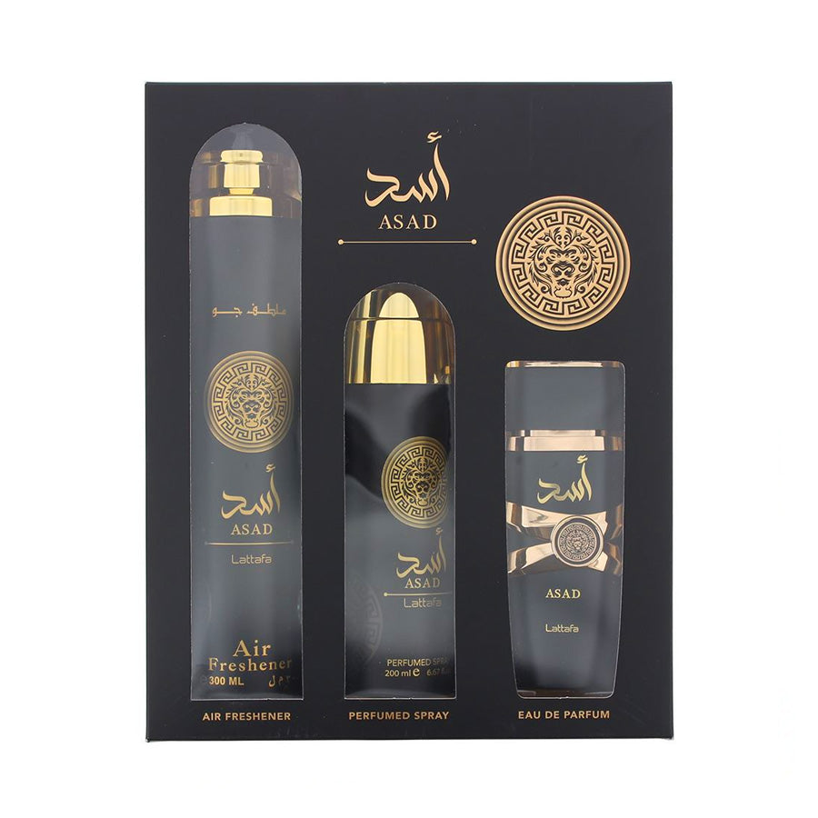 Lattafa Asad Gift Set For Men