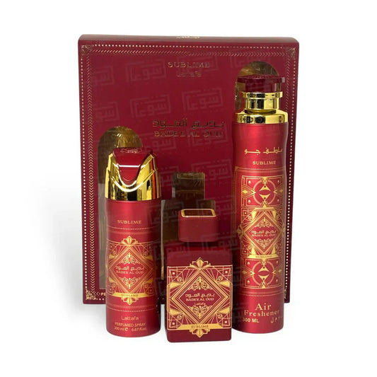 Lattafa Badee Al Oud Sublime Gift Set Unisex