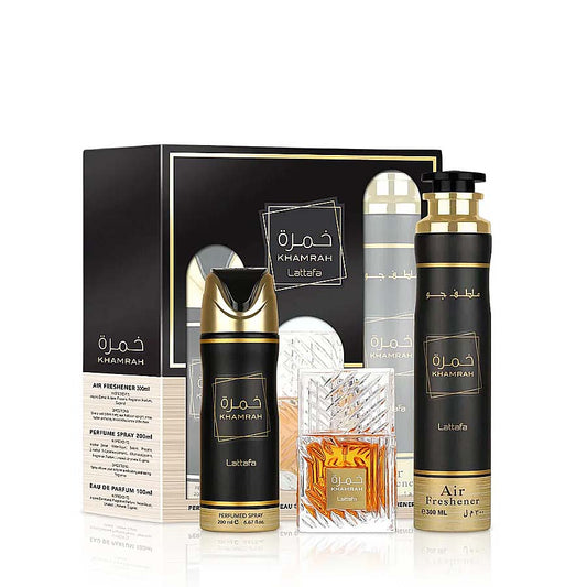 Lattafa Khamrah Gift Set Unisex