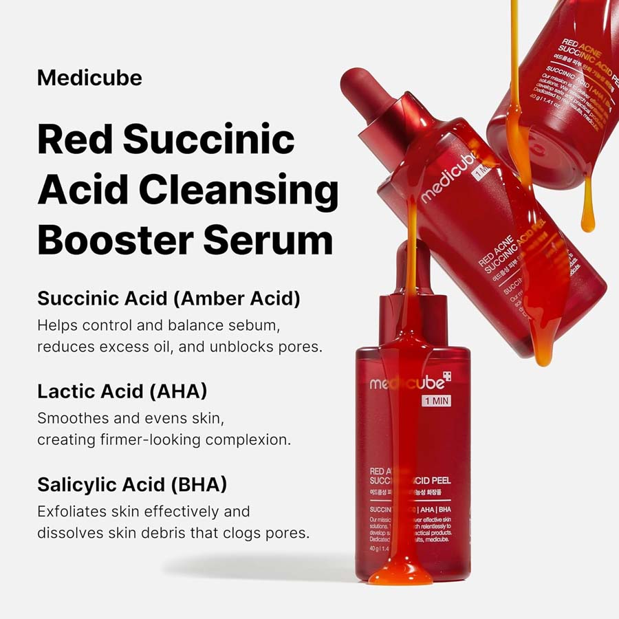 Medicube Red Acne Succinic Acid Peel 40g