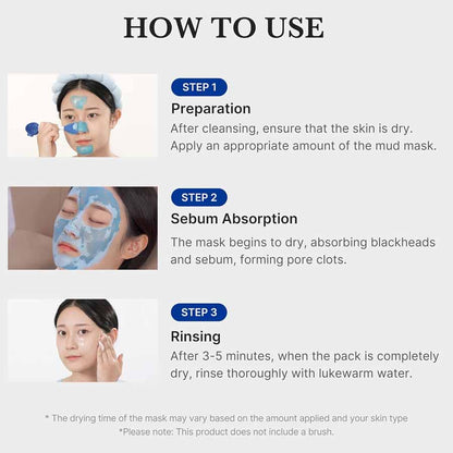 Medicube Zero Pore Blackhead Mud Facial Mask 100g