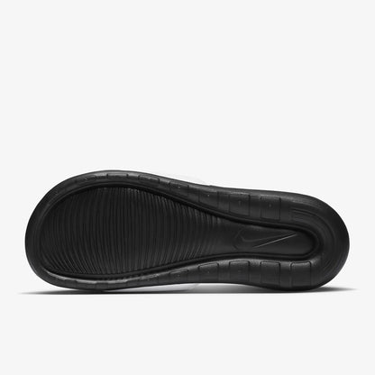Nike Victori One Slides Black White