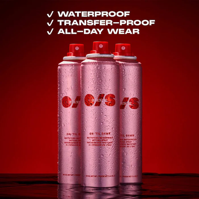 One Size On 'Til Dawn Mattifying Waterproof Setting Spray