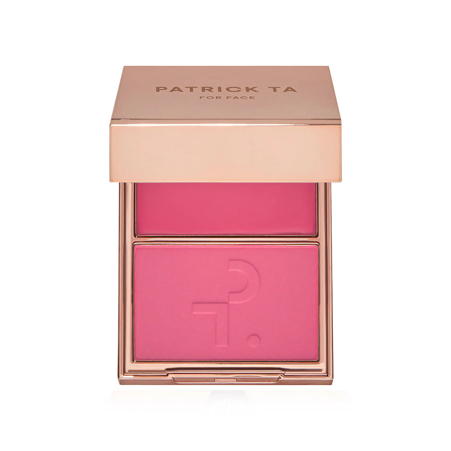 PATRICK TA  Major Headlines Double-Take Crème & Powder Blush Duo