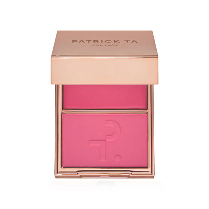 PATRICK TA  Major Headlines Double-Take Crème & Powder Blush Duo