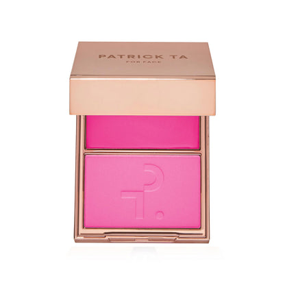 PATRICK TA Major Headlines Double-Take Crème & Powder Blush Duo