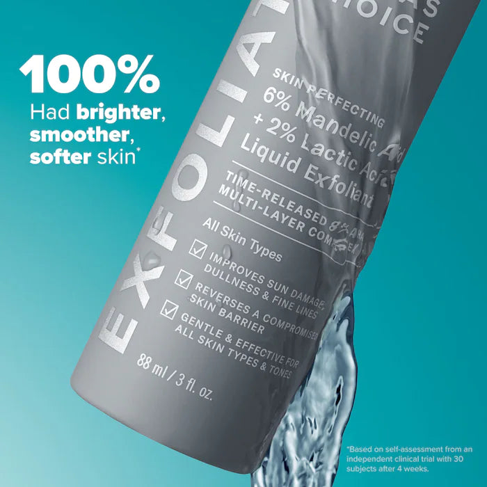 Paula's Choice 6% Mandelic Acid + 2% Lactic Acid Liquid Exfoliant