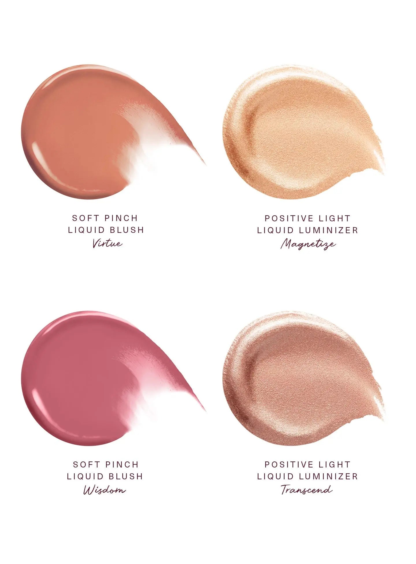 Rare Beauty Mini Blush & Glow 4-Piece Set