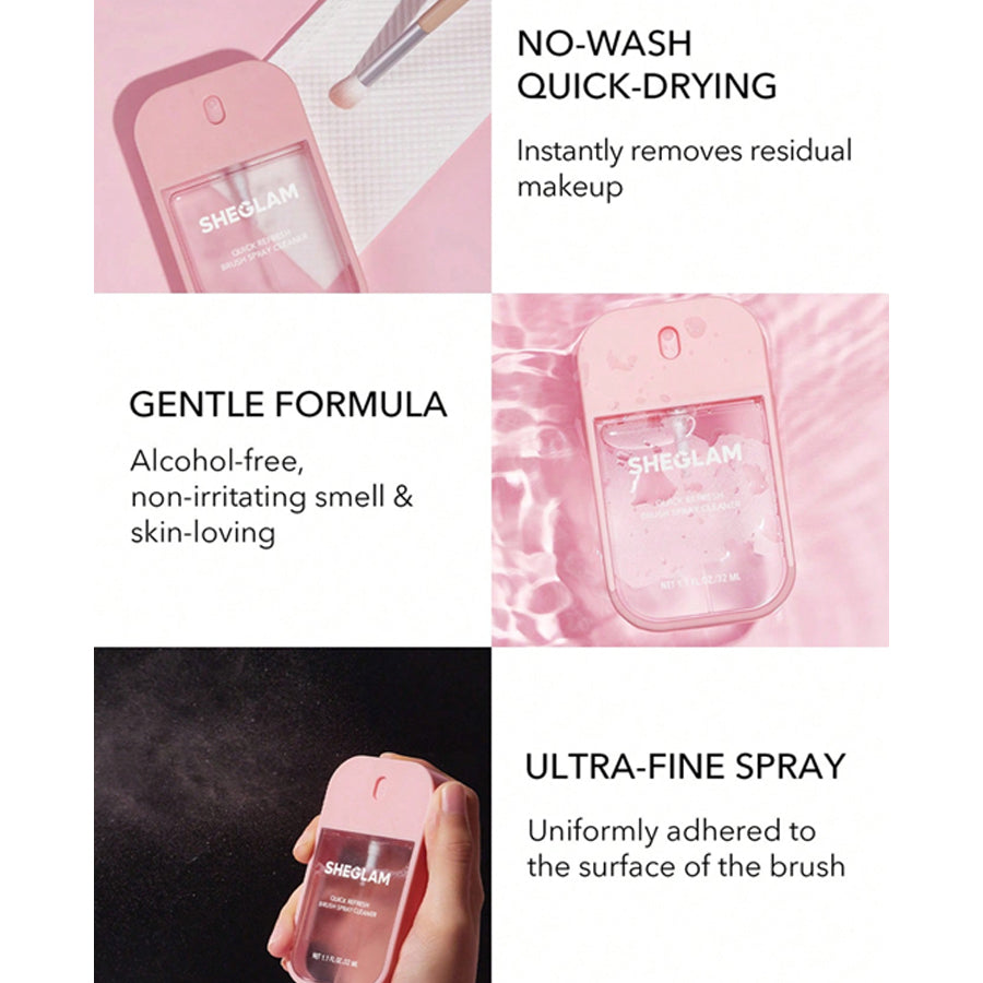 Sheglam Quick Refresh Brush Spray Cleaner 32ml 