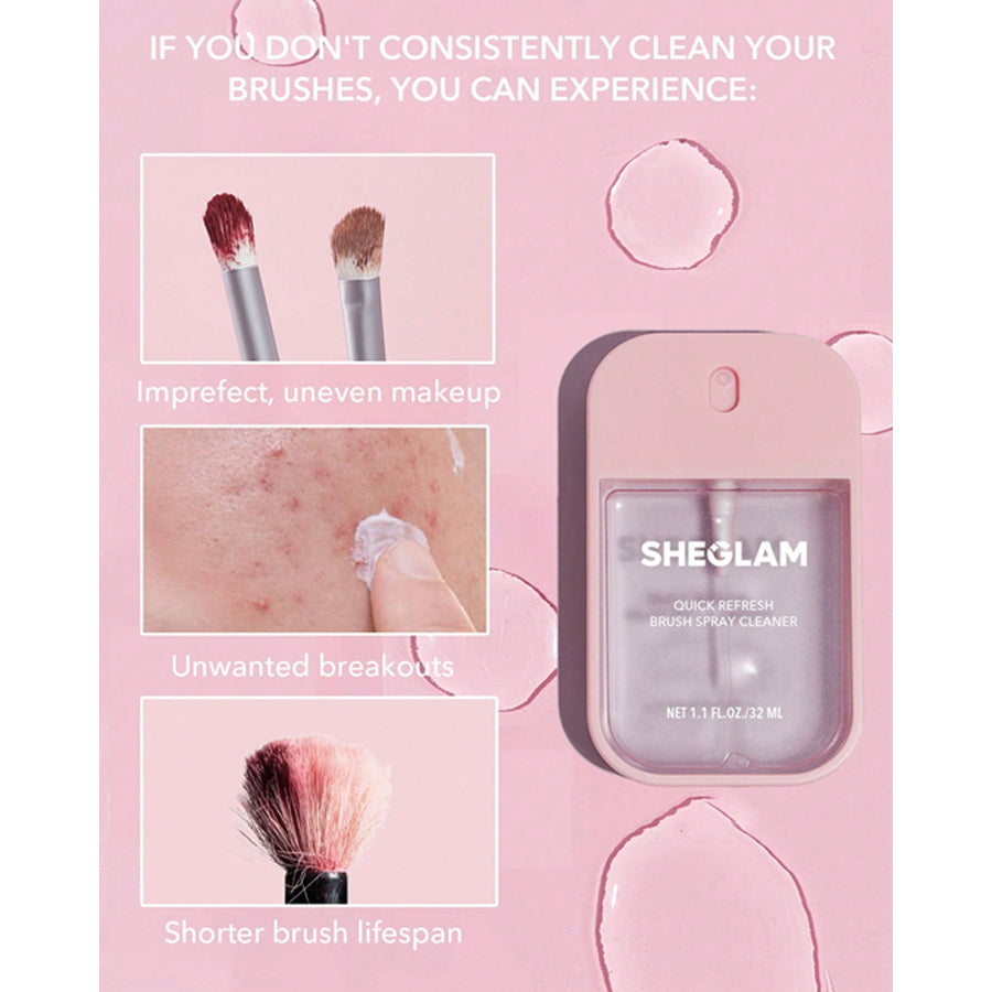Sheglam Quick Refresh Brush Spray Cleaner 32ml 