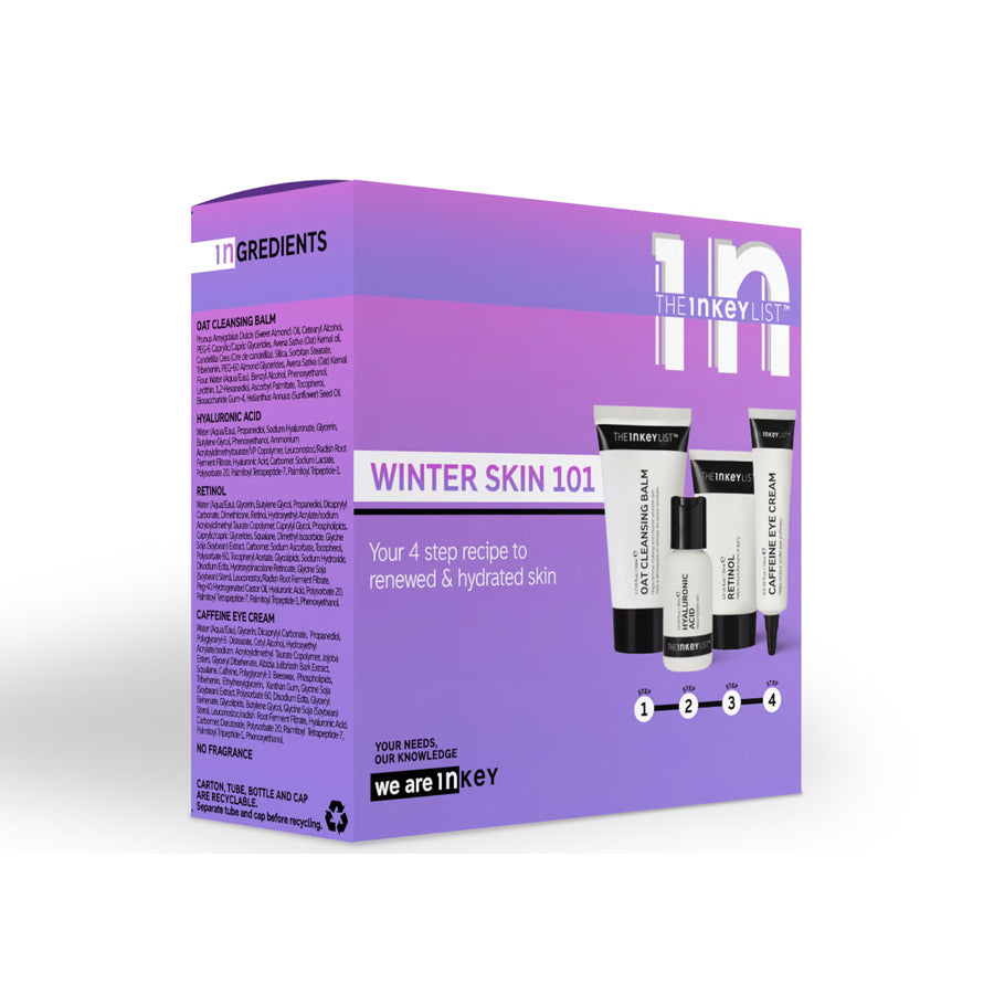 The INKEY List Winter Skin 101 Set