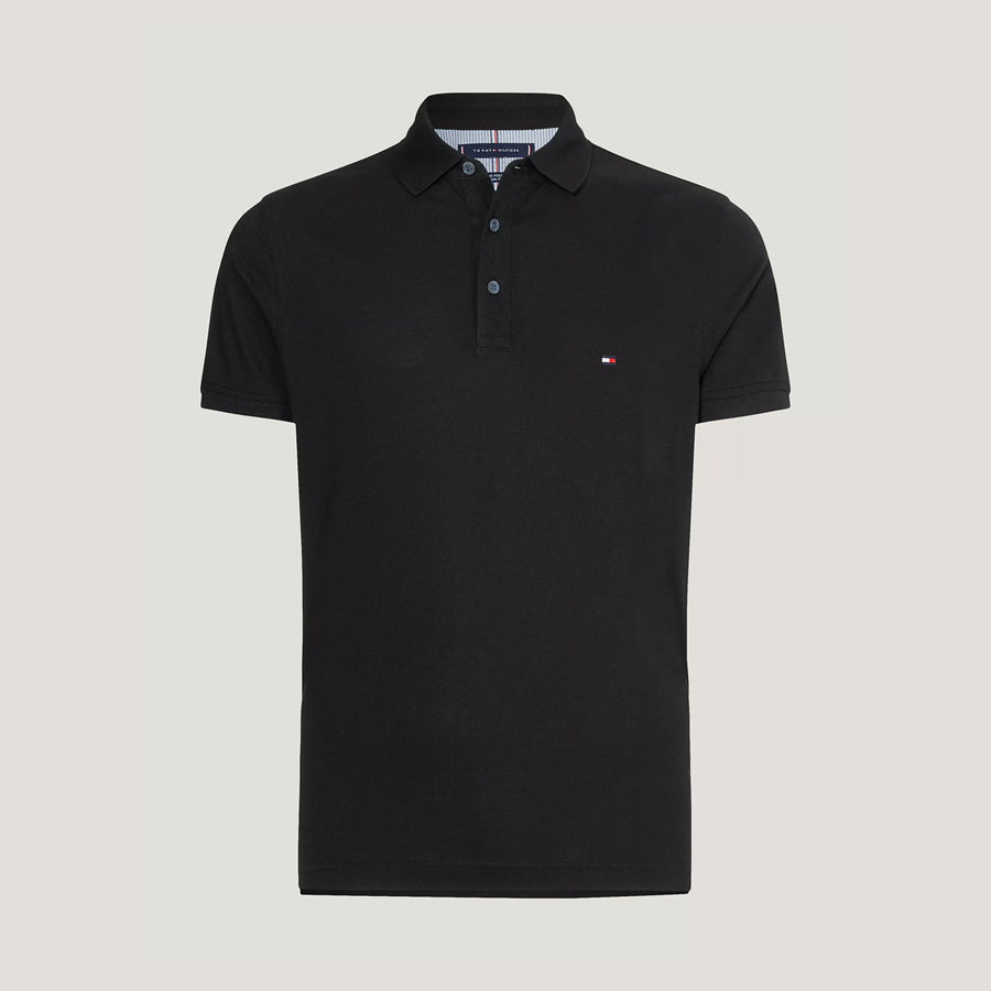 Tommy Hilfiger 1985 Slim Fit Polo Black