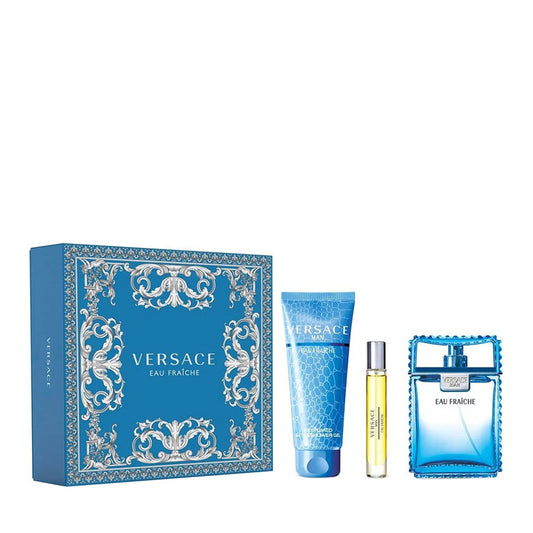 Versace Eau Fraiche Gift Set For Men
