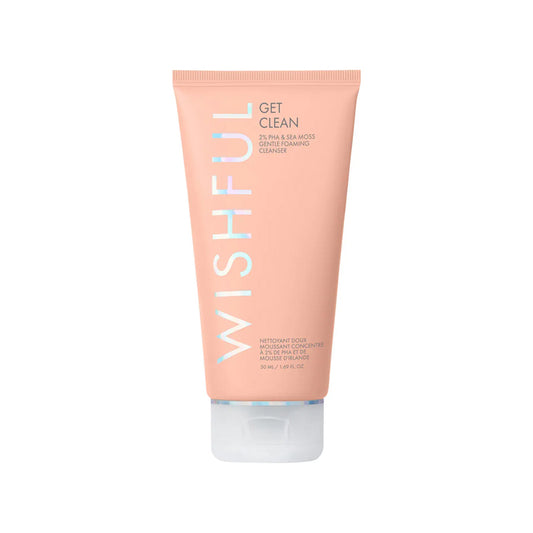 Wishful Get Clean 2% PHA & Sea Moss Gentle Foaming Cleanser 50ml 