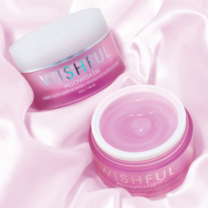 Wishful Pillowgasm Cherry Glow Sleep Mask