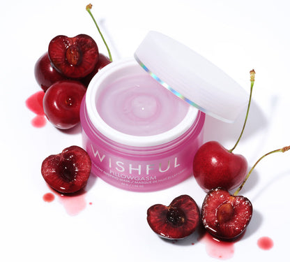 Wishful Pillowgasm Cherry Glow Sleep Mask