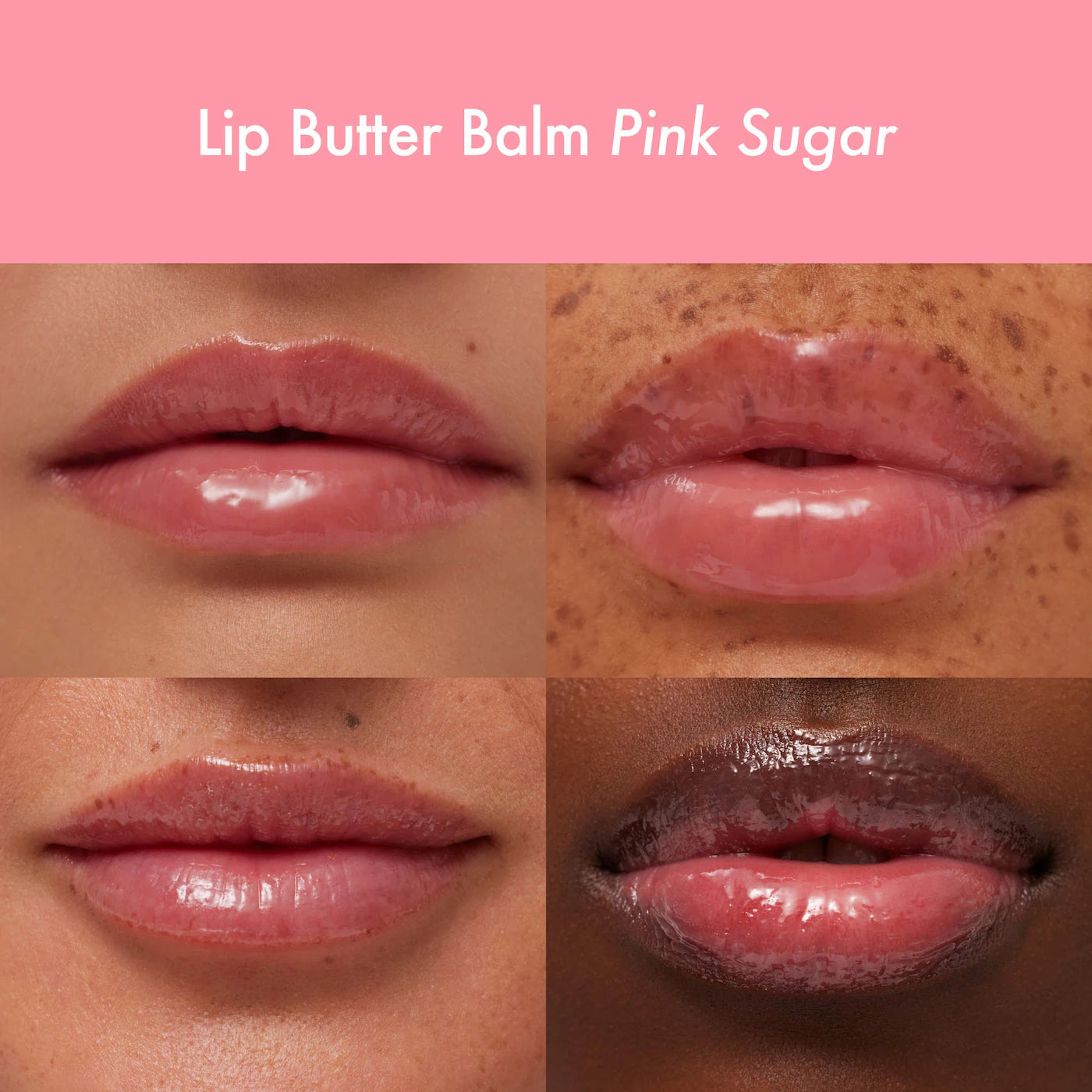 Summer Fridays The Dewy Pink Set with mini Lip Butter Balm in Pink Sugar