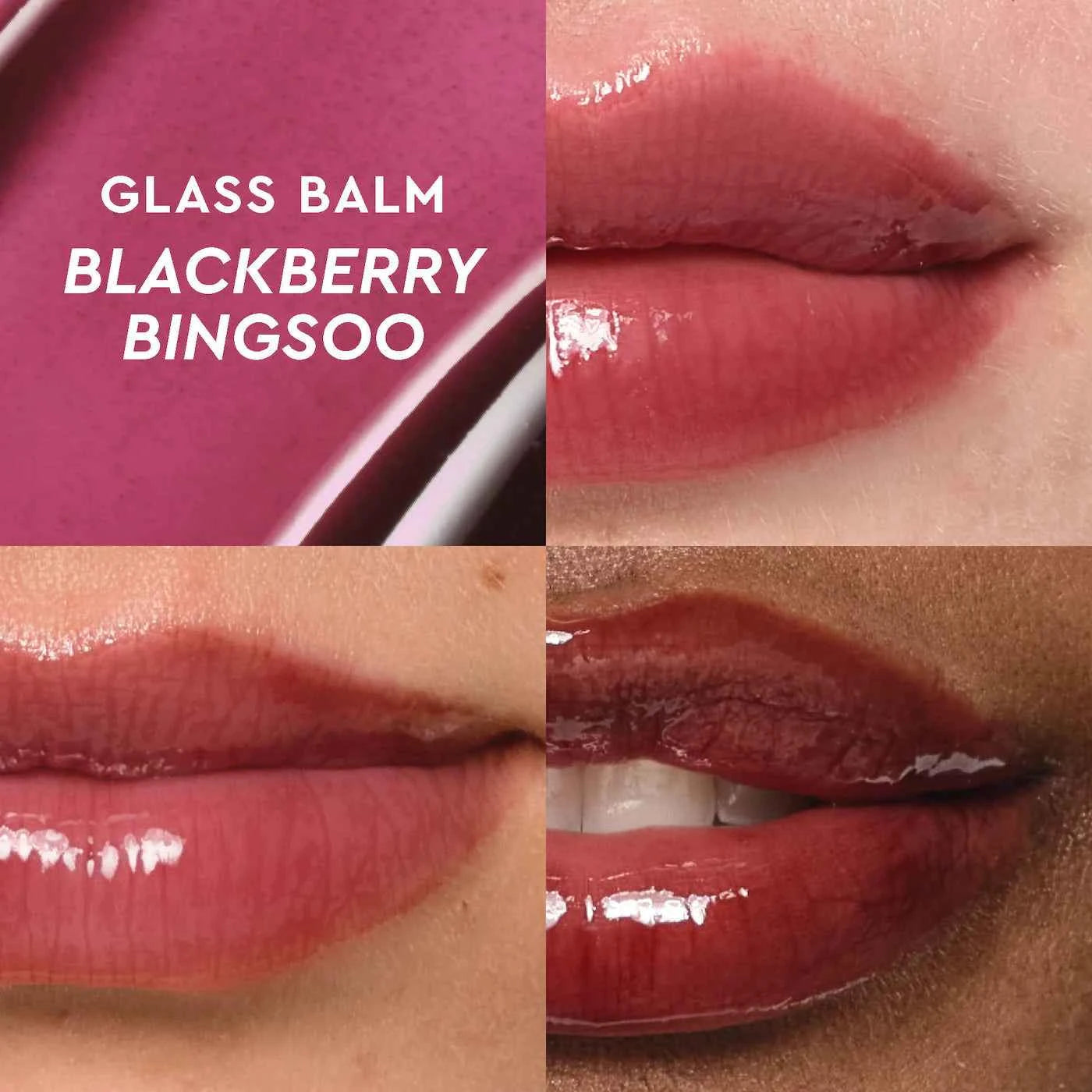 Glow Recipe Mini Glass Balm Lip Collection Gift Set