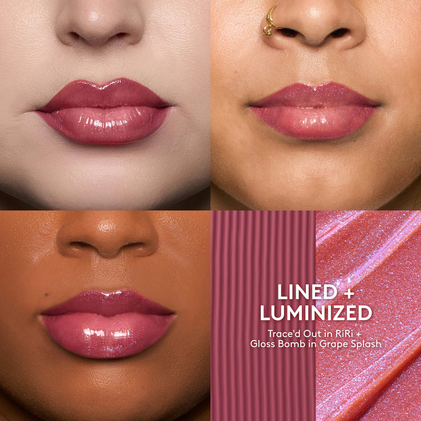Fenty Beauty by Rihanna Lined + Luminized 2-Piece Lip Set